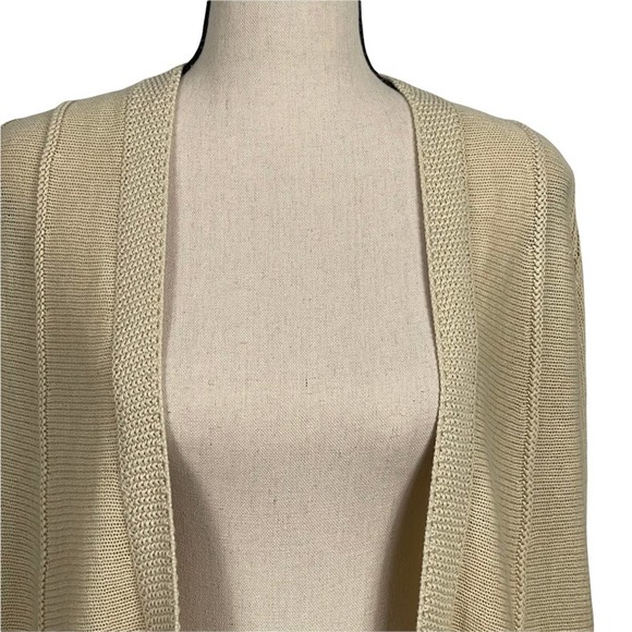 Anthropologie Angel Of The North Open Front Cashmere Blend Cardigan Size Small - Picture 2 of 11